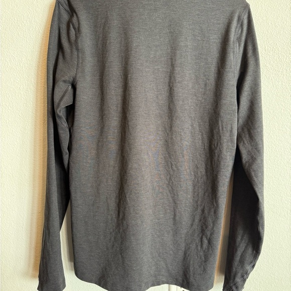 REI Co-op Base Layer Shirt Men’s Small Gray Stretch Long Sleeve Hiking - Picture 2 of 6